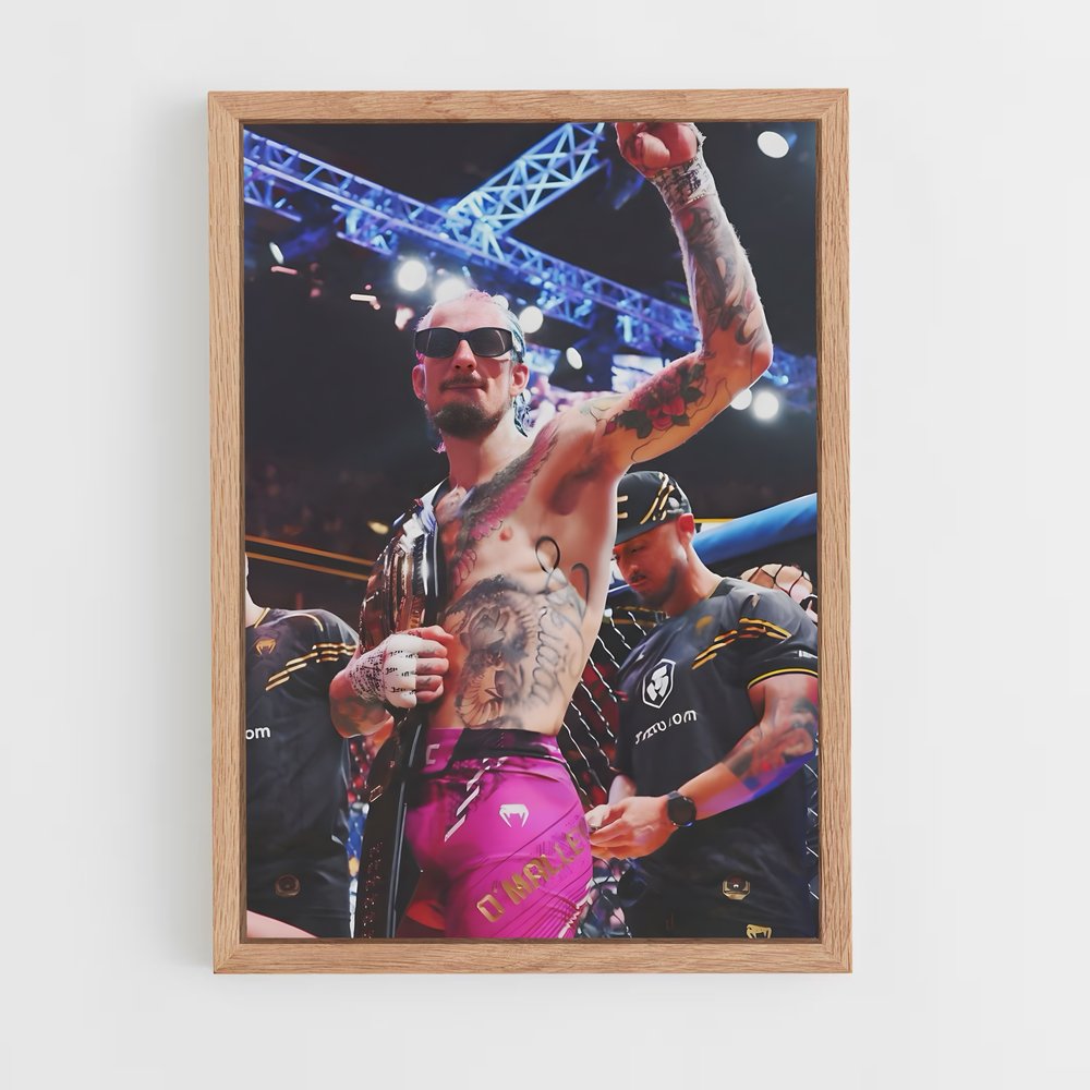Poster Sean emblématique – affiche MMA (vue 4)